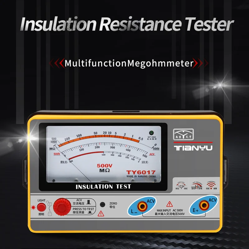 NJTYPointerMultimeterTypeInsulationResistanceTesterMegohmmeter