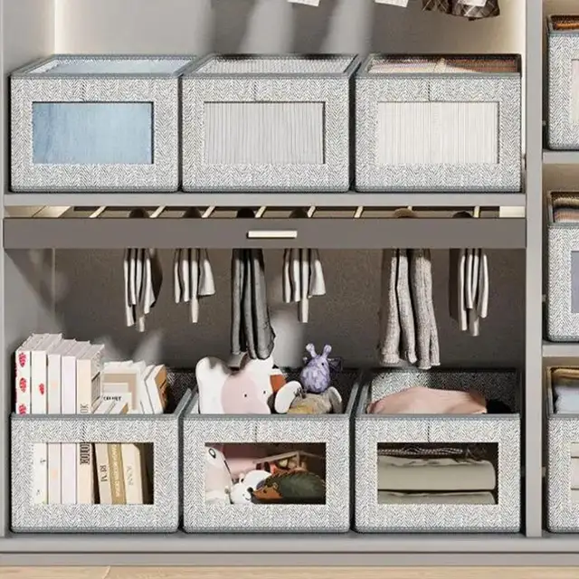 Fiókos Ruházat Tároló Doboz Nadrág Melltartó Ing Ruhaszervező Szövet Szekrény Összecsukható Mosható Elválasztó Rácsok Szervező