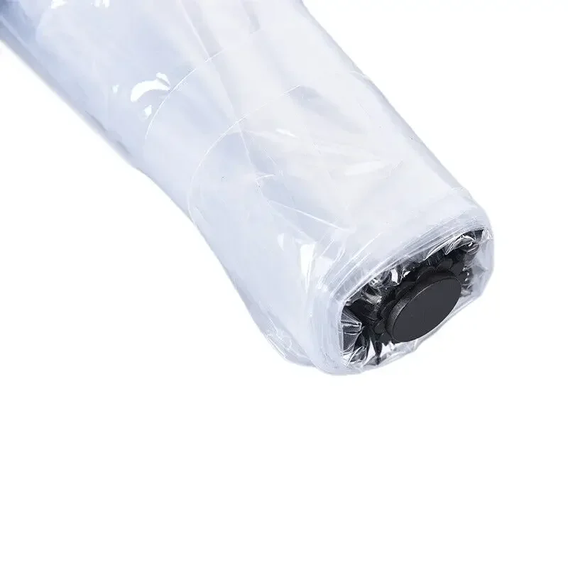 Automatic Umbrella 1PC Transparent Folding Easy Carry Windproof Rain Women Fashion