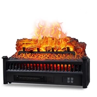 Mobile Electric Fireplace Simulation Flame Home Heater Decoration New American Charcoal Basin Fireplace Core Homestay Villa 1