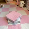 10/20PCS 30CM*30CM*1CM  Anti-shock Mat for Babies Puzzle Mat Living Room Bedroom Plush Pad Plush Carpet Baby Padded Baby Carpet 3