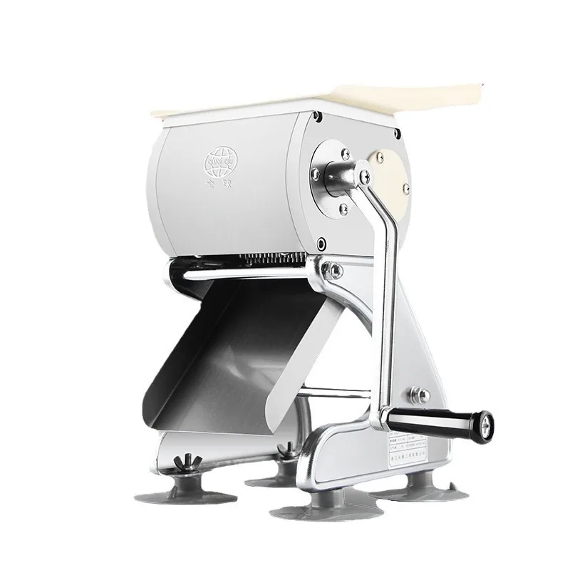 

Manual Meat Cutter Commercial Stainless Steel Efficient And Effortless Hand Crank Sliced Meat Silk Diced Desktop Small Household