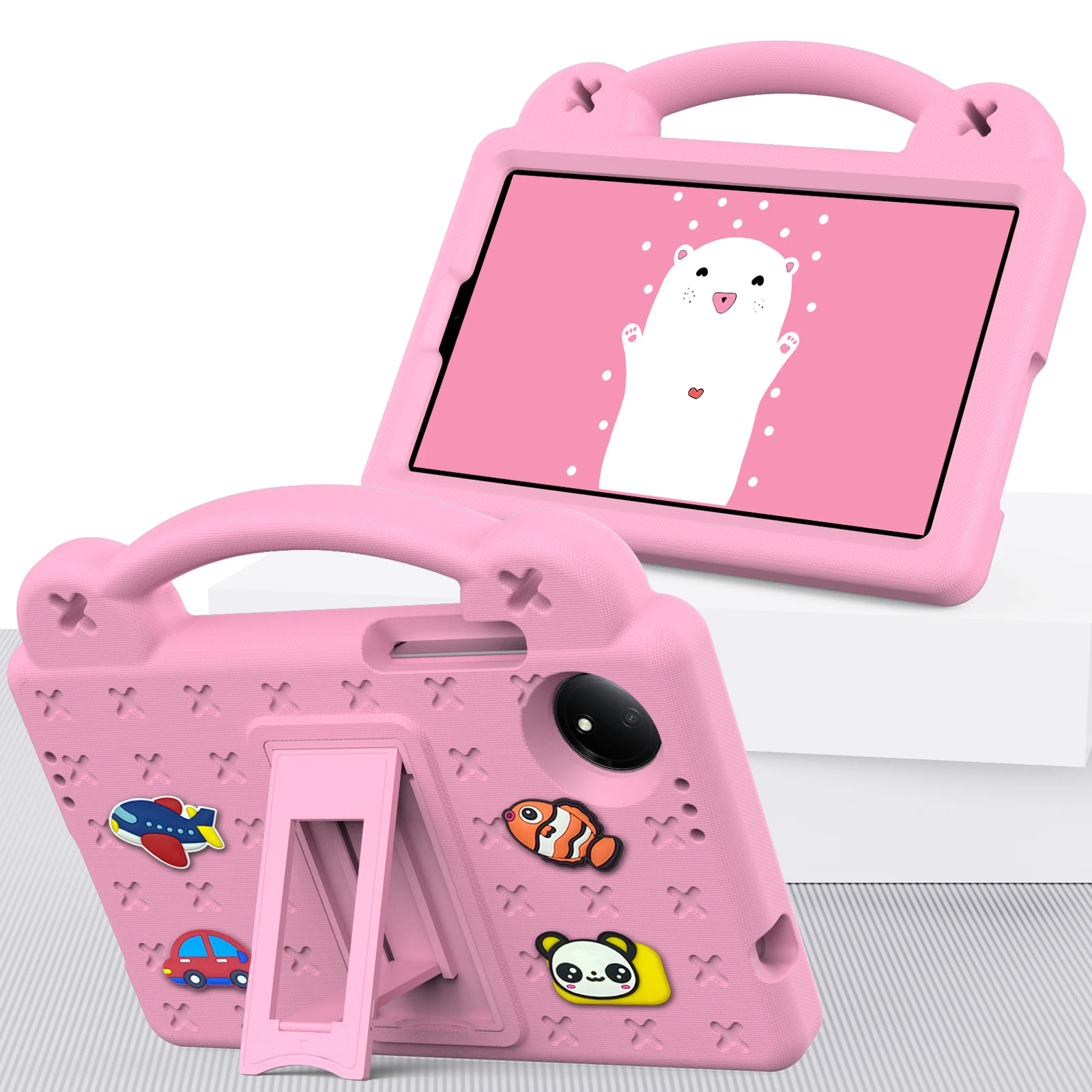Children's EVA Stand DIY Tablet Case - Protective Shell Cover