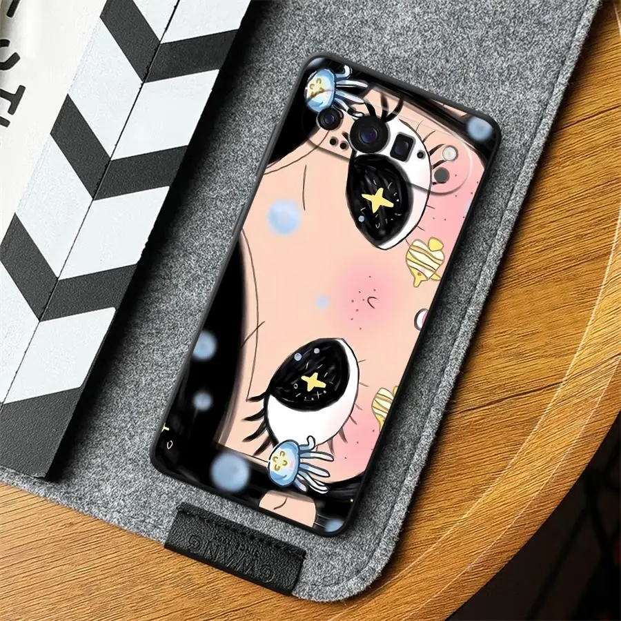 Cute Cartoon Girl Phone Cover Case,  Design