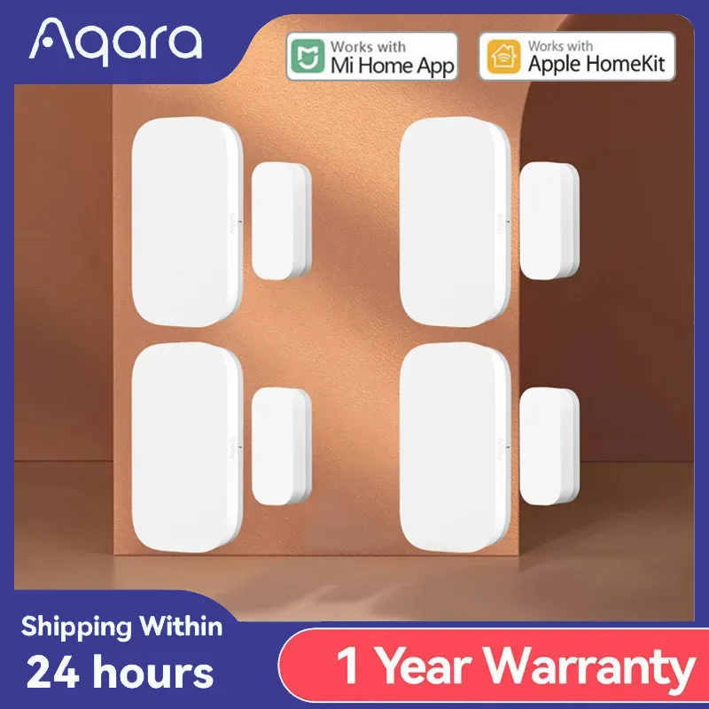 

Aqara Door Window Sensor Zigbee MCCGQ11LM Wireless APP Remote Control for Smart Home Work With Xiaomi Mijia Apple HomeKit APP