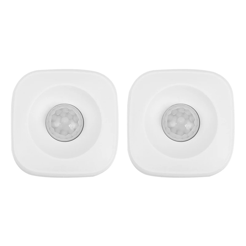 2X Smart Zigbee Pir Motion Sensor Support Tuya Smart Life Ifttt Per Amazon Echo 2Nd Plus Funziona Con L'Hub Della Piattaforma Tuya