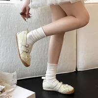 Women Flats Bow Ballet Dance Mary Jane Shoes Summer Autumn Girls Sandals Fashion New Dress Designer Casual Shallow Footwear - Image 6
