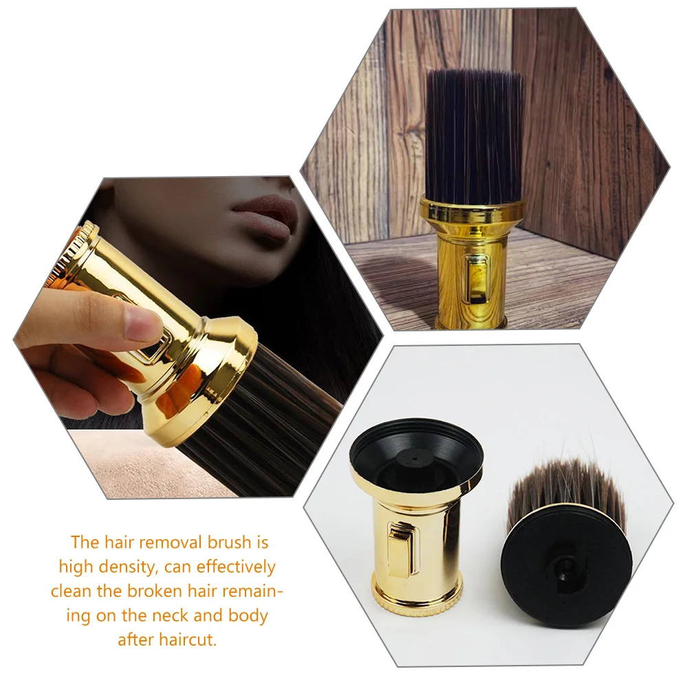 Body Powder Brush Barber Broken Hair Remove Hairdressing Neck Duster Male Shaving Cleaning Styling Salon 5