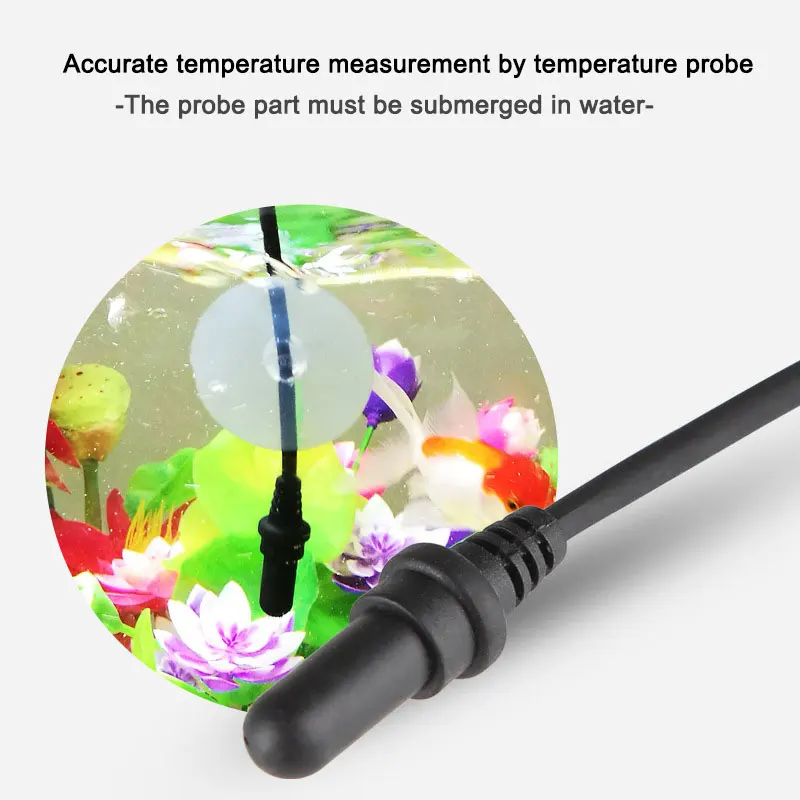 Aquarium PH Tester Digital Water Quality Monitor Sensor Remote Control Fish Tank pH Meter High Accuracy Aquatic pH Tester Pen