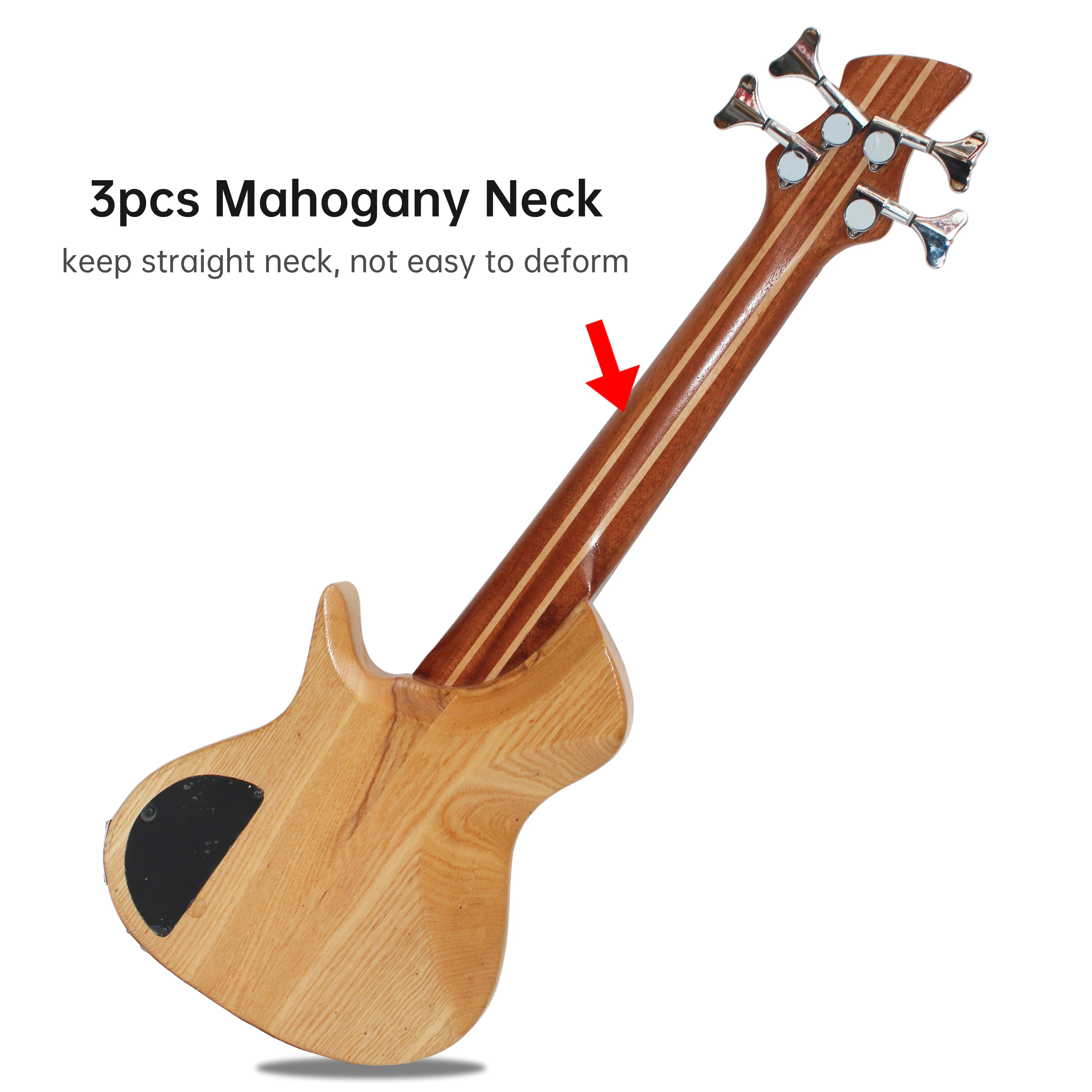 フレットレスウクレレベース 音音 UB-1/FL