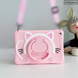 Cover con supporto per cartoon per bambini per tablet 2023, 10.4-12.1 pollici