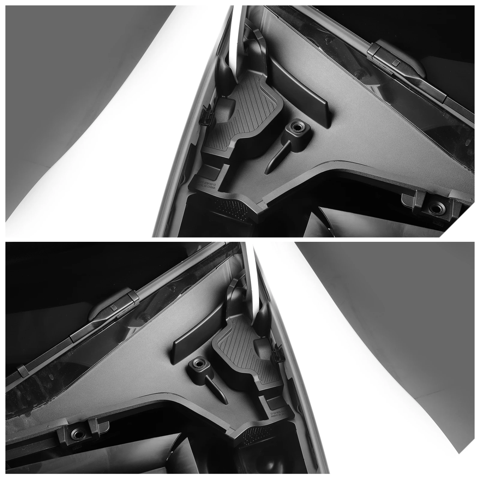 For Tesla Model Y Front Trunk Hood Water Guide Device Anti Clogging Net Debris filtration Protective Cover Car Accessories
