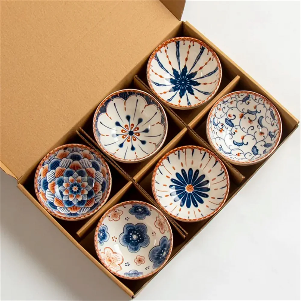 Ceramic Japanese Style Tableware Set - Luxury Baby Adult Dish Cute Feeding Bowls Gift Idea