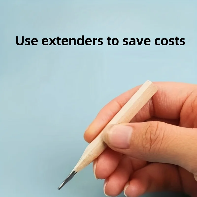 Single-ended pencil extender paintbrush extender Wooden pole pencil extender pencil holder 4