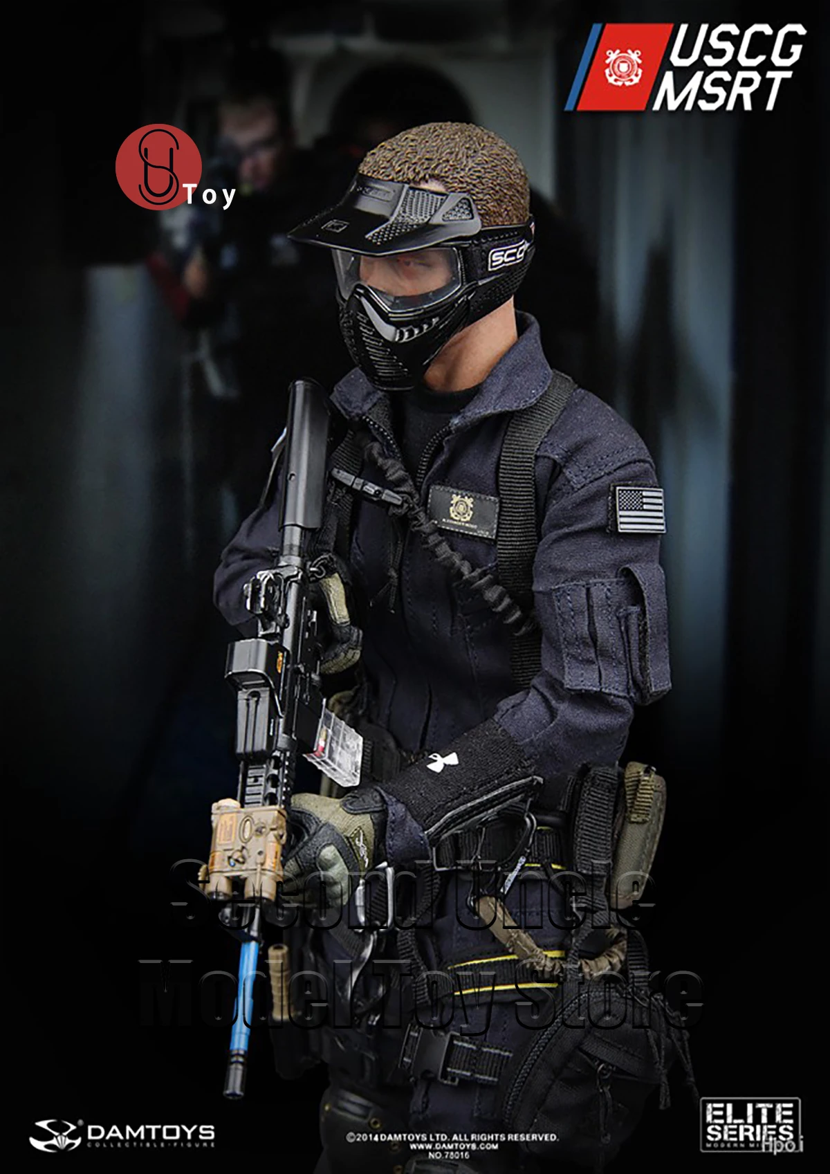 1/6 12インチDAMTOYS アメリカ沿岸警備隊 MSRT CS36 🇺🇸 Damtoys - US Coast Guard (MSRT) 1:6 Scale Action Figure