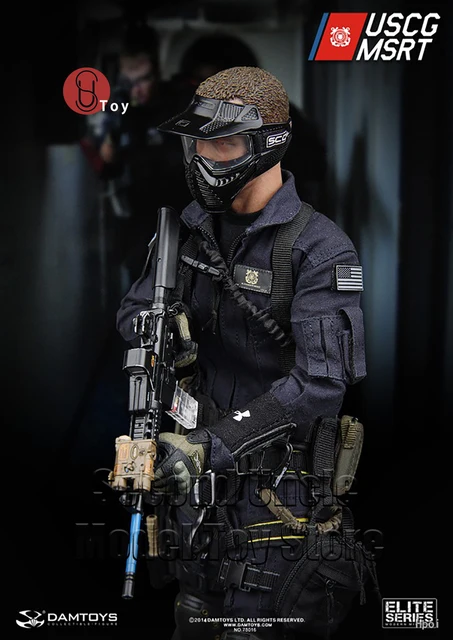 1/6 12インチDAMTOYS アメリカ沿岸警備隊 MSRT CS36 DAMTOYS 1/6 US Coast Guard Maritime Security Force Action