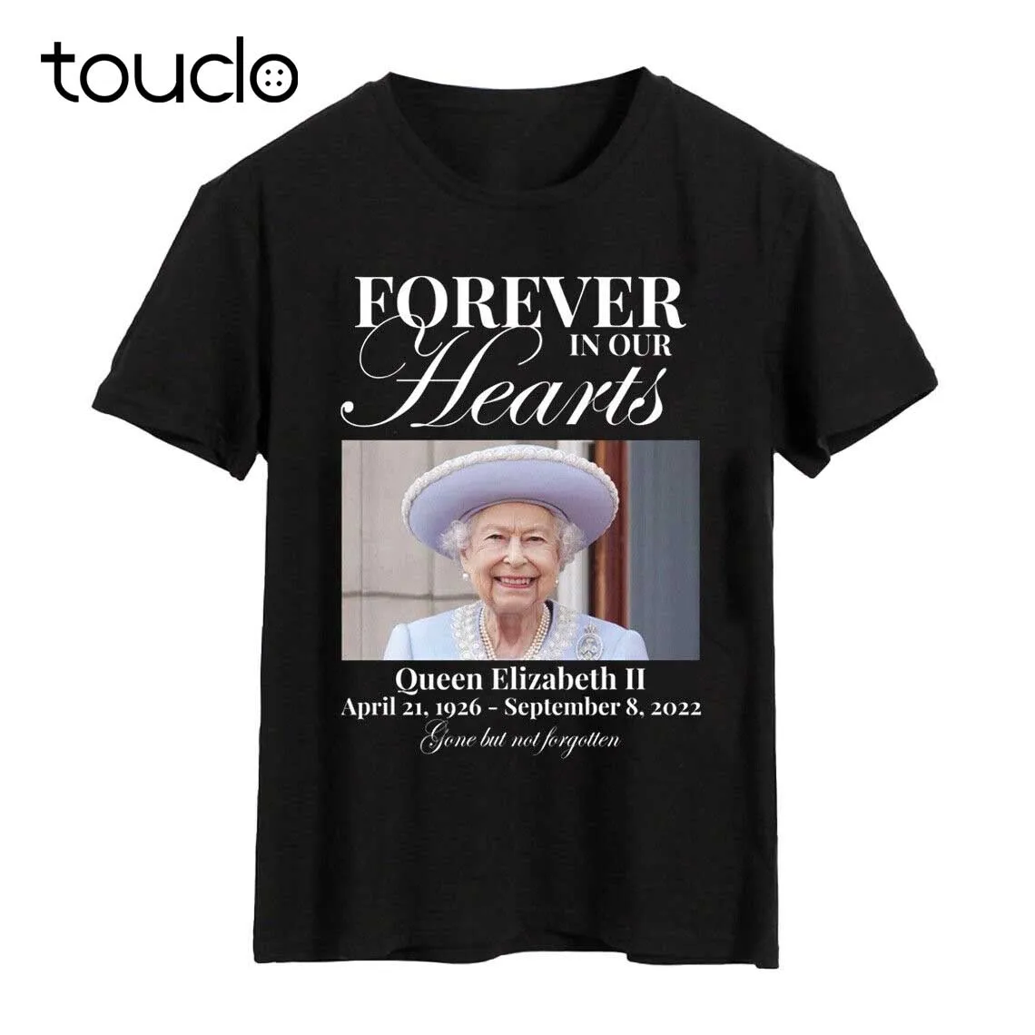Rip Queen Elizabeth Ii 1926 2022 Forever In Our Hearts Rest Peace T-Shirt S-5Xl