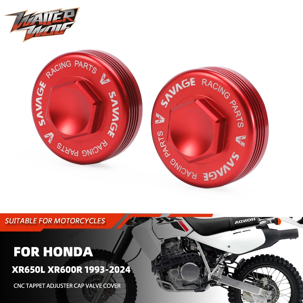 

XR650L XR600R CNC Tappet Adjuster Cap Valve Cover Adjusting For Honda XR 650L XR 600R Cylinder Valve Cap Tappet Adjuster Guard