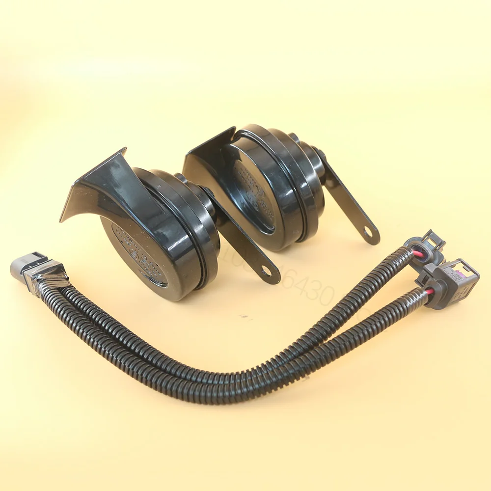 Car siren horn for Volkswagen new POLO Jetta ID4 ID3 Golf 6 MK6 Skoda New Octavia Fabia Komik high bass horn modification