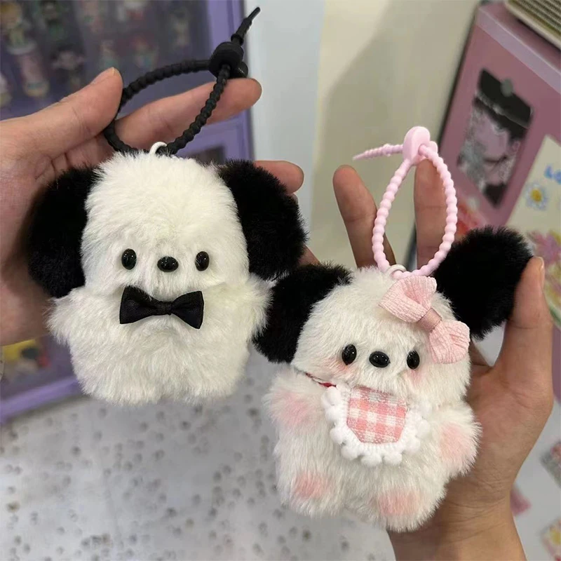 

Cute Squeak Pochacco Plush Stuffed Doll Toy Keychain Backpack Decor Accessries Gift