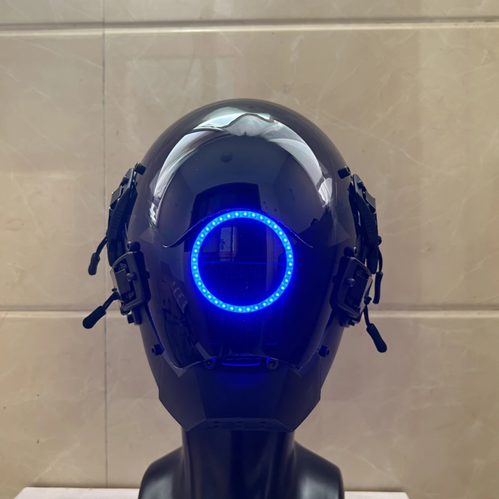 Cyberpunk Masker Cyberpunk Helm Met Meegeleverde Masker Futuristisch Volwassenen Cyberpunk Masker Cyberpunk Helm Met Meegeleverde Masker Futuristisch Volwassenen
