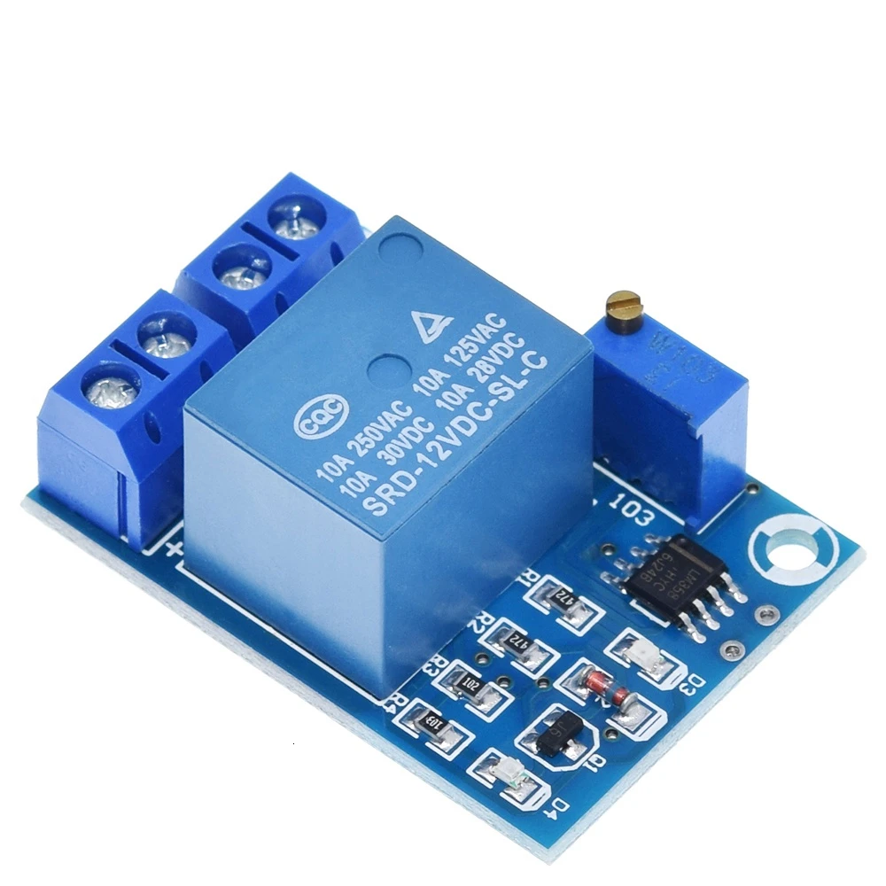 DC 12V Batterie-Unterspannungs- und Niederspannungs-Abschaltmodul mit Automatischer Wiederholschaltung, Ladekontroller und Schutzplatine – Detail 7