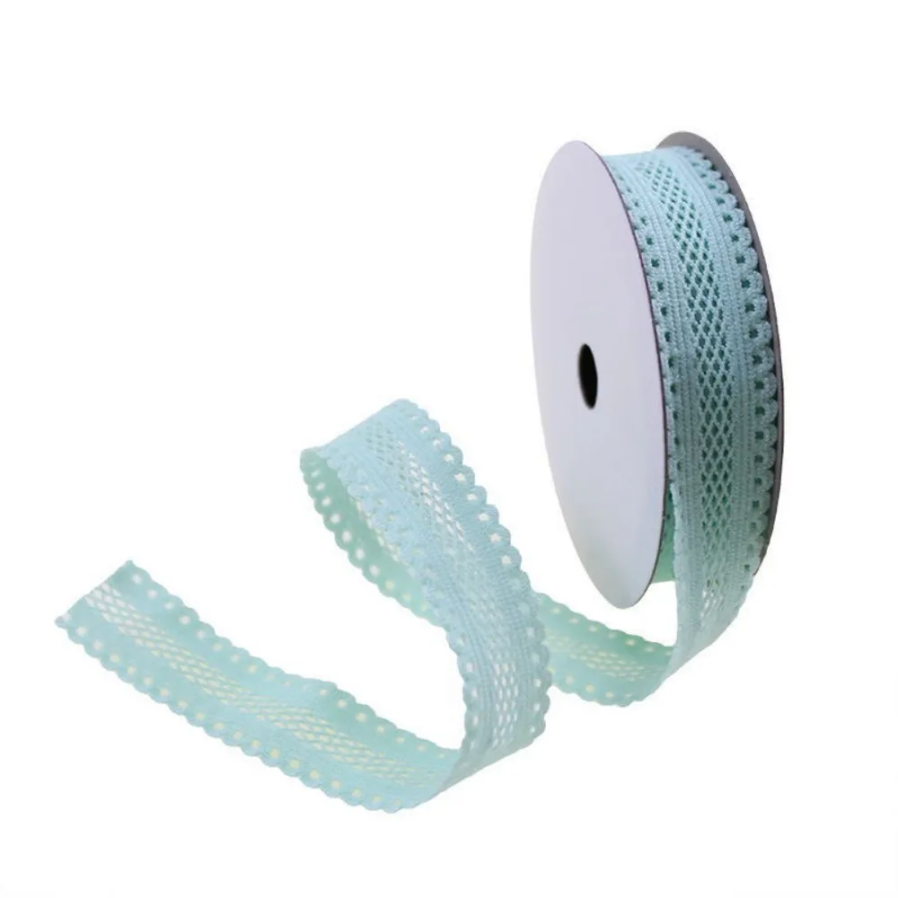 Chainho,Mesh Webbing Elastic Band,Rolling Edge Lace Strip,Folding Cloth Tape,Width 16mm ,DIY Sewing Material Accessories,25SJD8