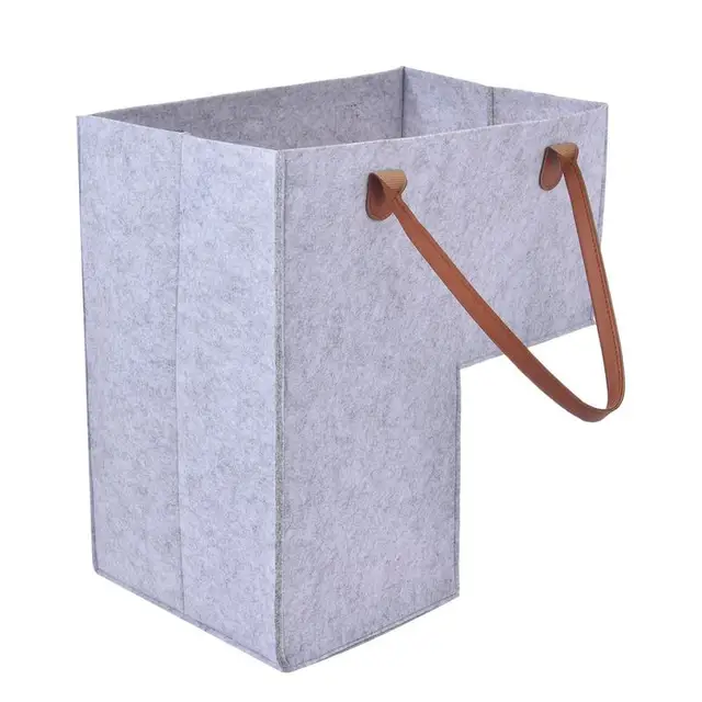 혁신적인 L자형 계단 바구니로 집안을 깔끔하고 정리된 상태로 유지하세요.