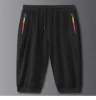 Men's oversized Calf-Length Pants summer casual loose national tide seven-point shorts 200kg plus size 14XL 15XL tide trousers 2
