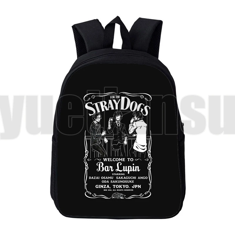 

Japanese Bungou Stray Dogs Backpack Travel 3D Anime 16 Inch Dazai Daily Pack Osamu Backpacks for School Teenagers Girls Student
