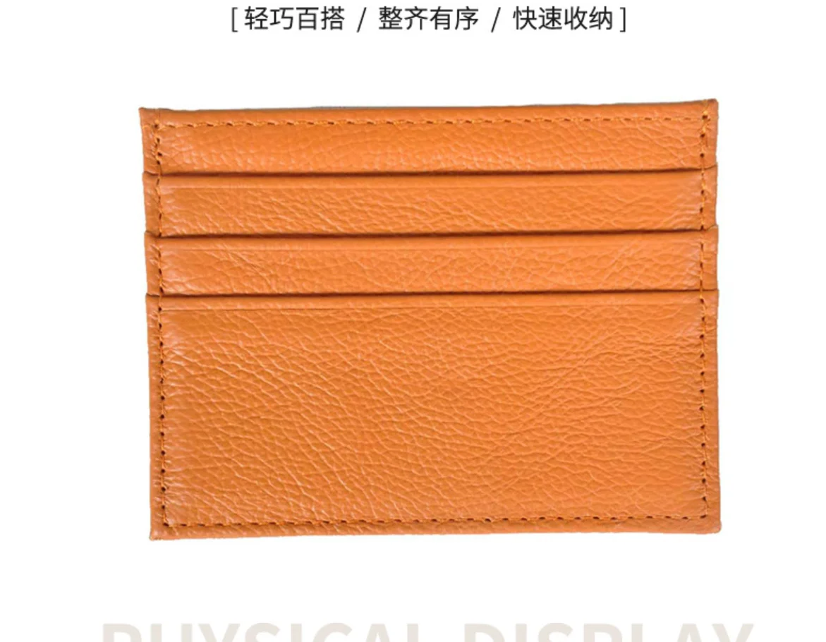 women card holder leather high quality verison black card holder for women