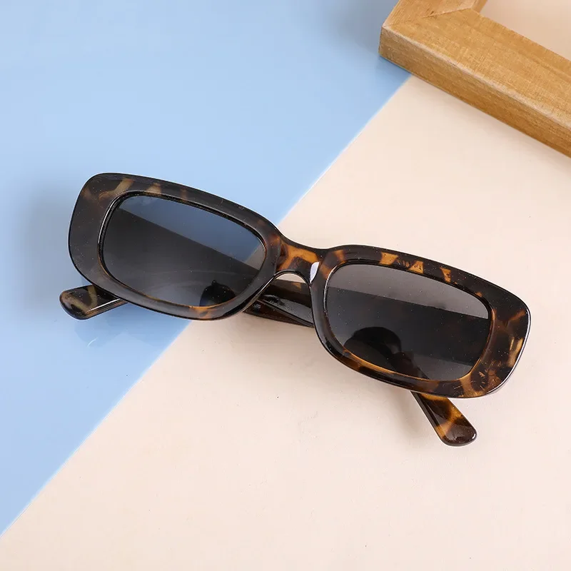 Small Rectangle Kids Sunglasses Boy Girls Square Frame Sun Glasses Children Baby Summer UV400 Protection &oacute;culos De Sol Infantil