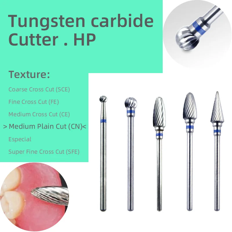 Dental Burs For Grinding Polishing Laboratory Tools Dentistry Materials