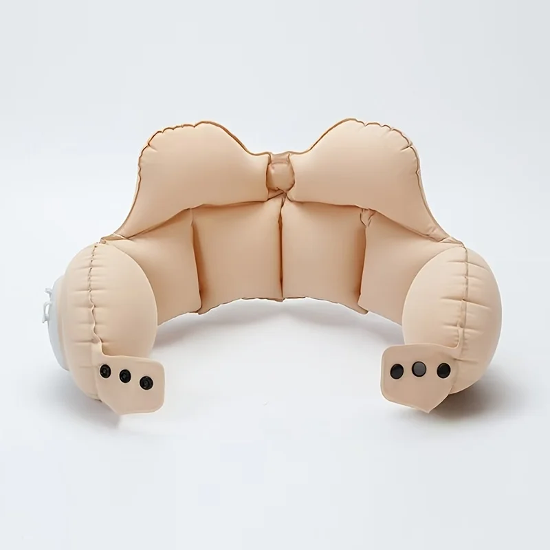 Inflatable U-Shaped Neck Pillow for Daily Comfort and Travel