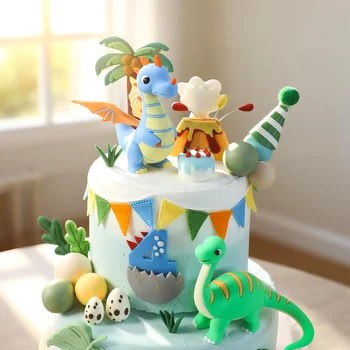 Dinosaur Cake Topper