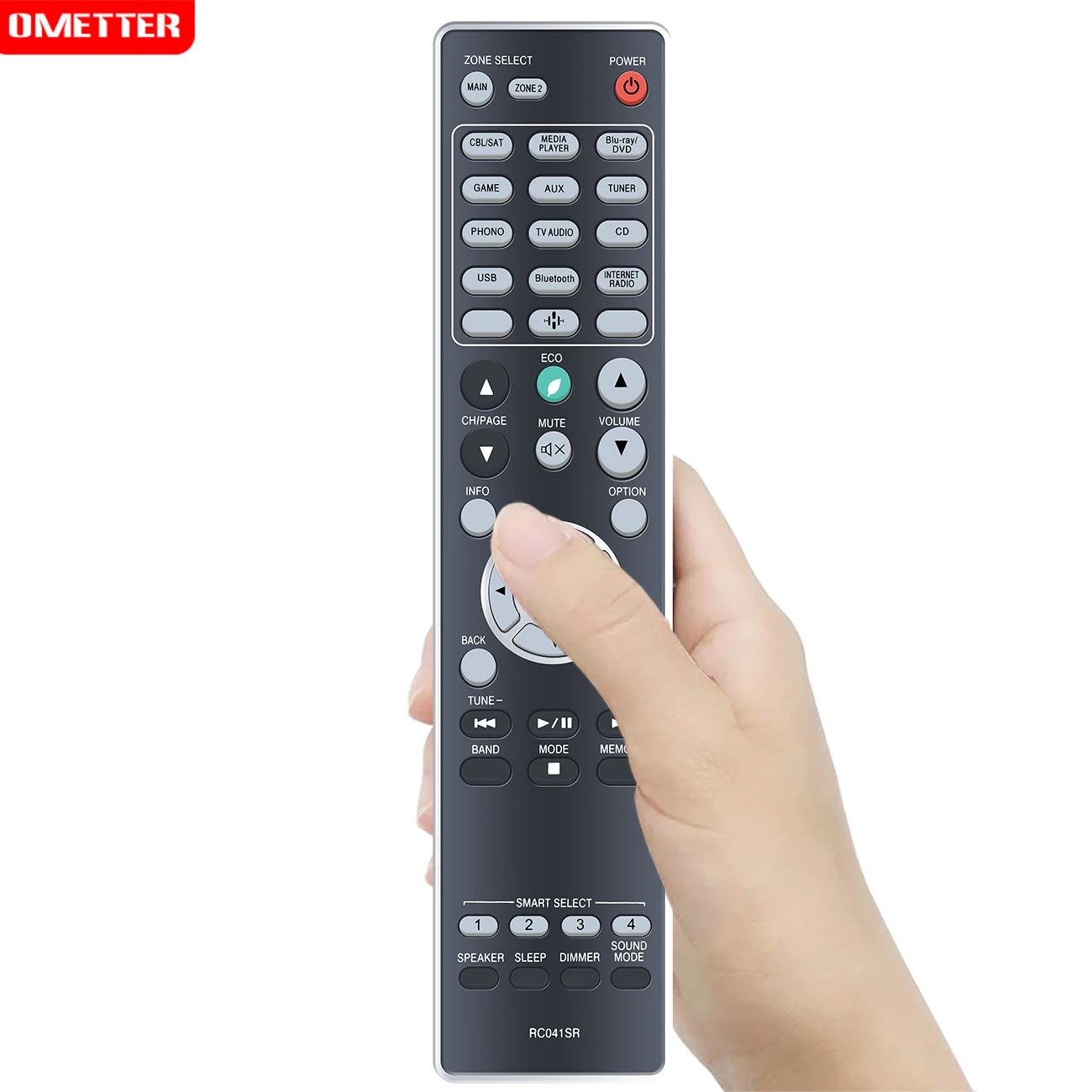 Controle Remoto para Marantz Rc041sr Nr1200 Nr1506 Rede av Surround Receptor de Cinema em Casa - Image 4