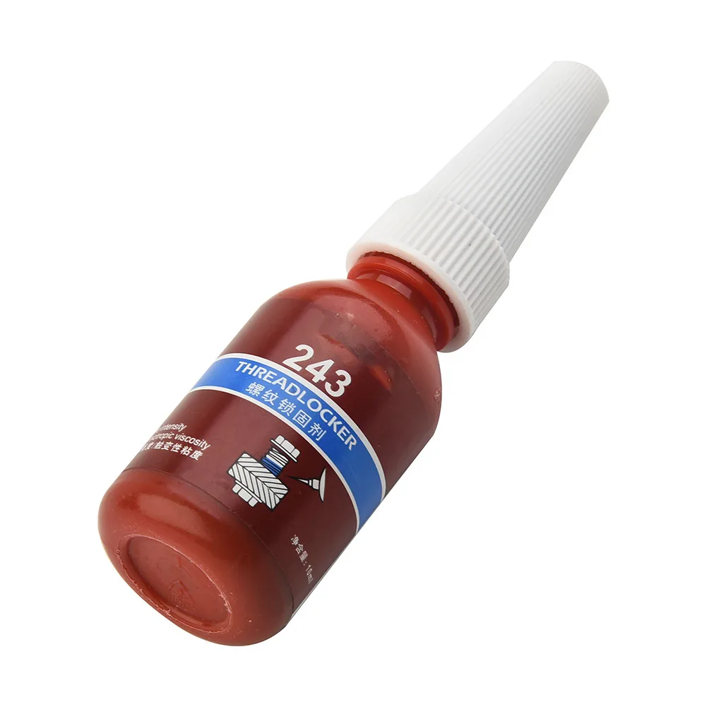 Threadlocker Glue Medium Strength 243 Adhesive Blue Threadlocker 10ml Parts Replacement Tools