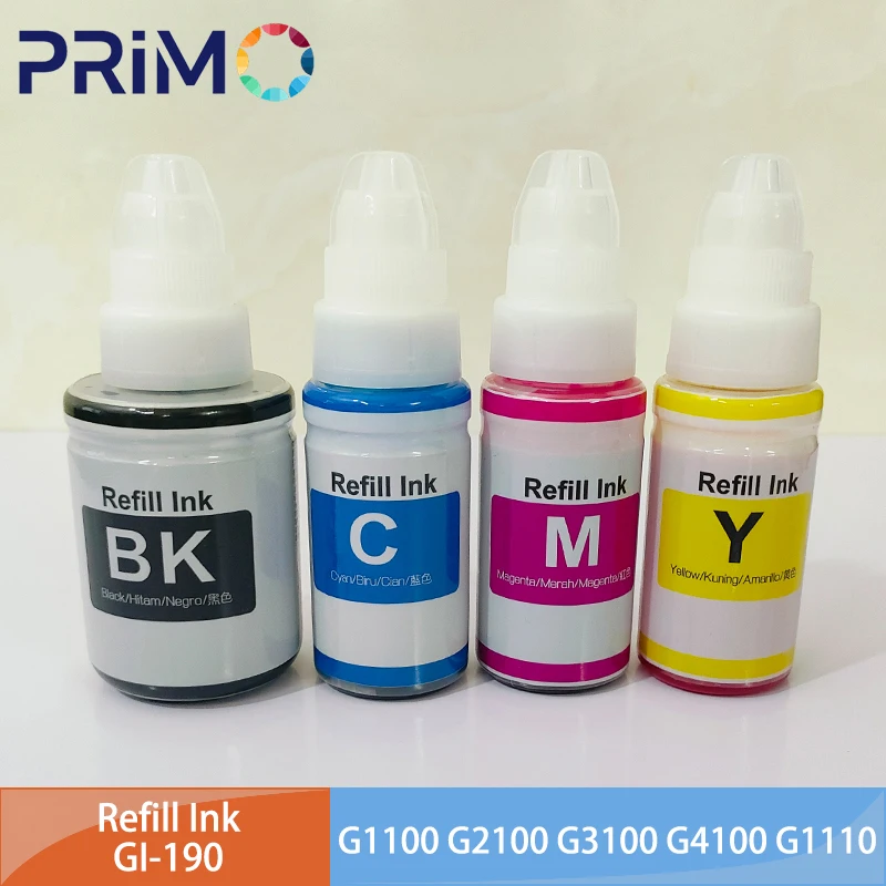 Чернила для красителя на водной основе, для Canon PIXMA G1100 G2100 G3100 G4100 G1110 G1111 G2110 G2111 G3110