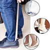 52cm Extra Long Shoe Horn Stainless Steel Silver Metal Shoes Remover Shoehorn Lifter Aid Slip Shoe Pull Tool 42cm 5