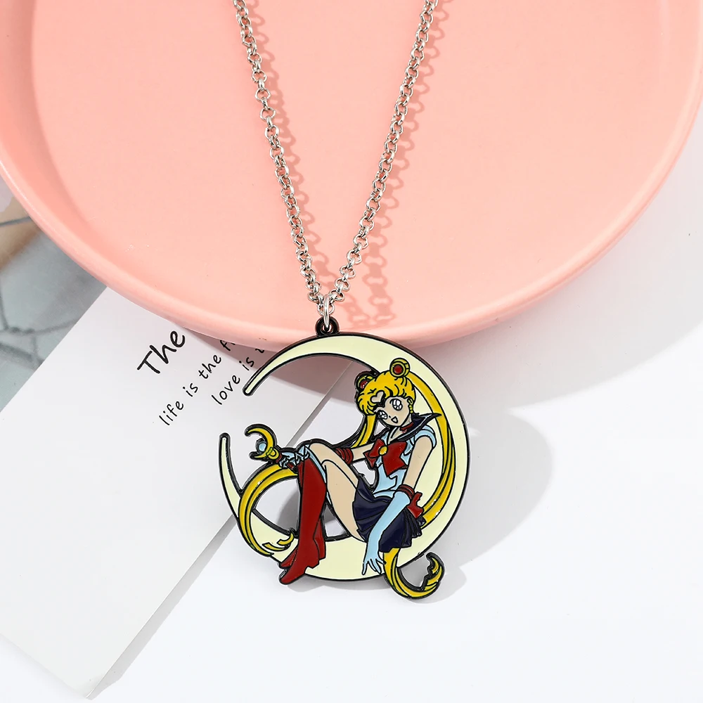Sailor Moon Necklace Keychain - Image 4