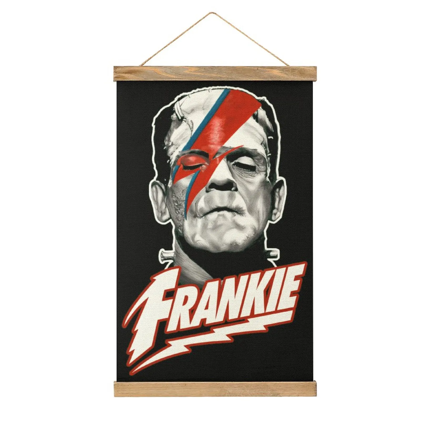 

Frankie Rock Star (Smaller Print) Frankenstein Mural Bedroom Wall Decoration Canvas Hanging Picture Graphic Cool Funny Novelty S