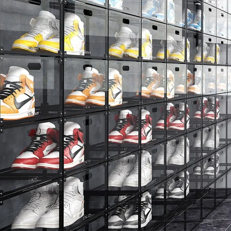 عرض شفاف خزانة خذاء - Image 4