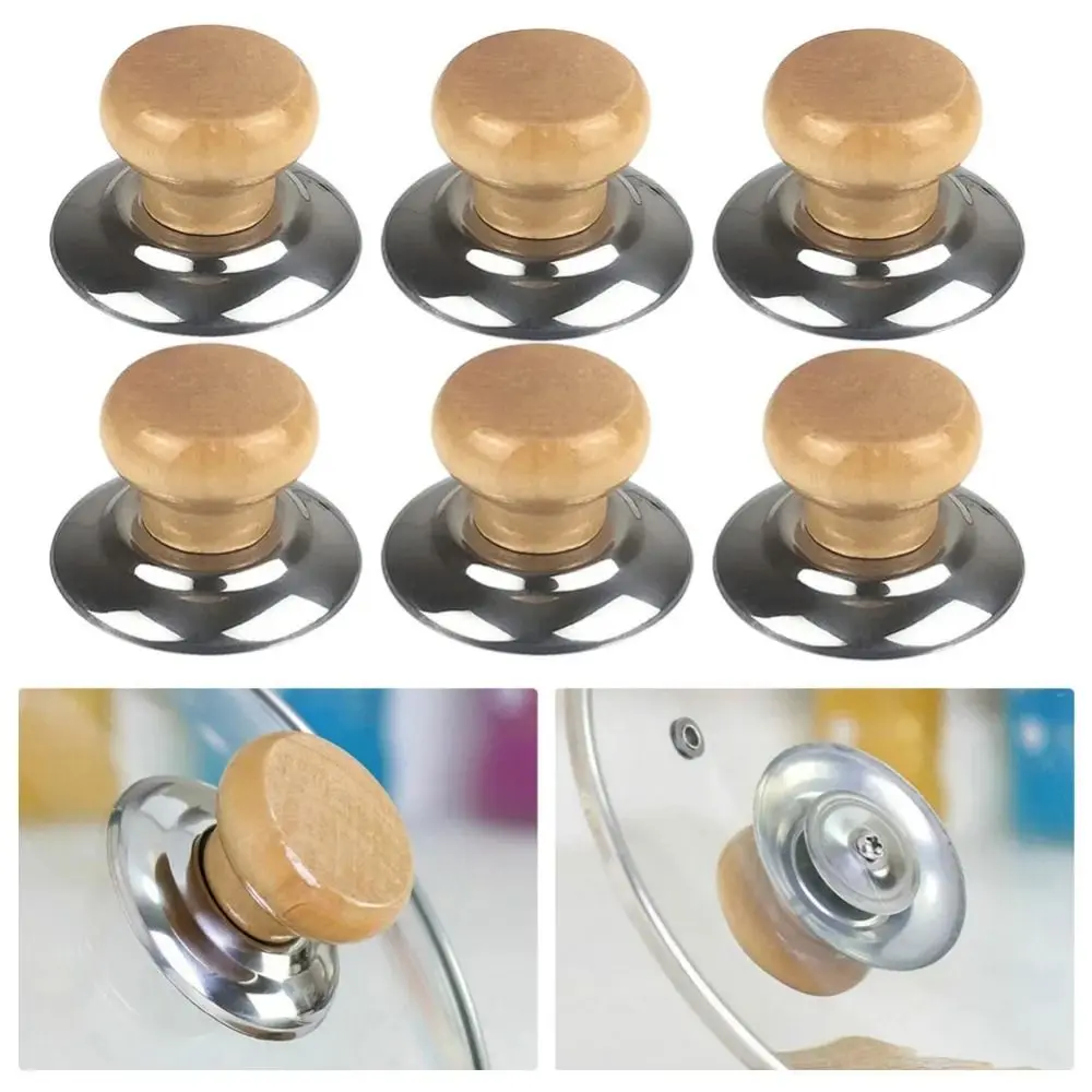 

1 шт. кухонные аксессуары крышка кастрюли держатель кастрюли подъемная ручка крышка кастрюли верхняя термостойкая кухонная посуда запчасти сменная ручка