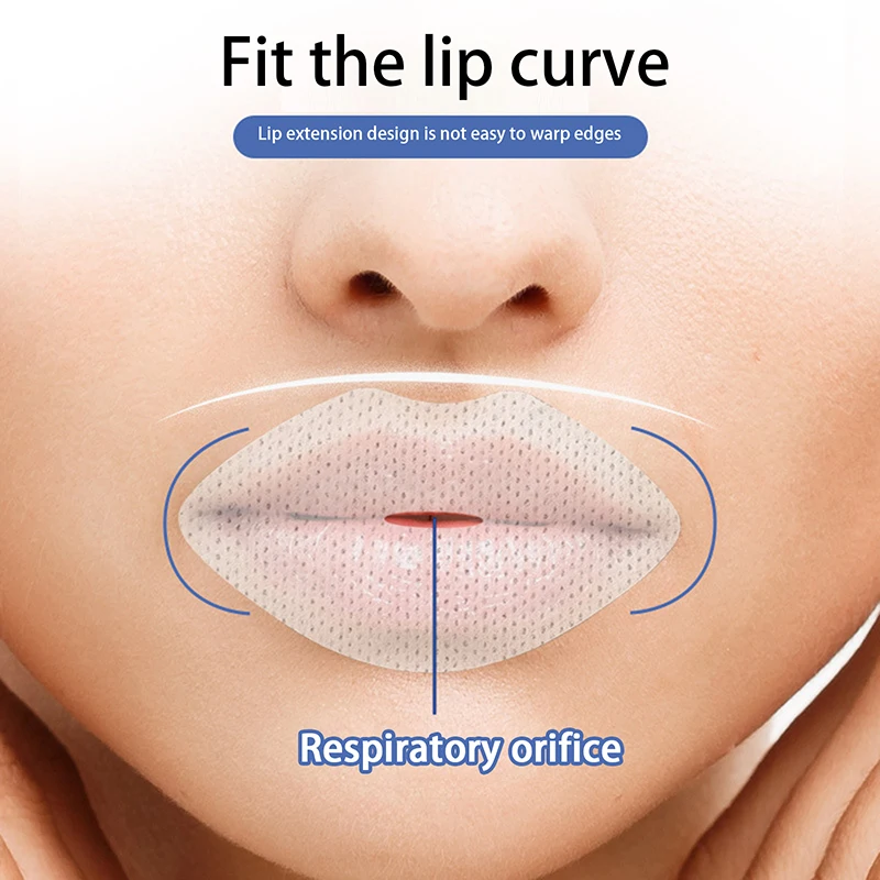 30Pcs Anti Snoring Sleep Strips Sticker Gentle Less Mouth Seal Tape Stop Snore Mouth Correction Sticker Tape