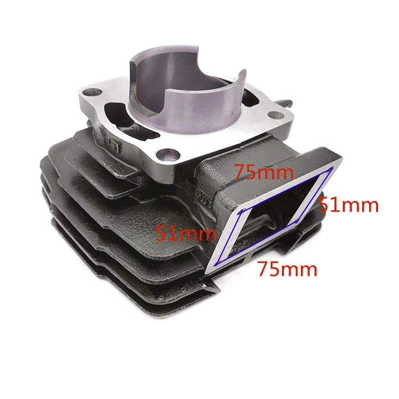 

Motorcycle Cylinder Jug Kit 66mm Diameter Fits For Yamaha DT175 Replacement Motorcycle Maintenance Accessories
