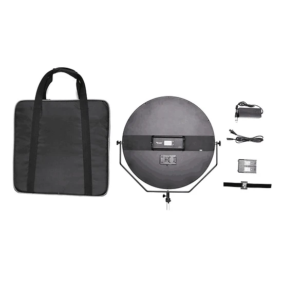 Falcon Eyes SO-108TDX 조절식 LED 사진 조명, 가방 포함, 부드러운 연속 카메라 조명, 비디오 스튜디오 램프, 108W