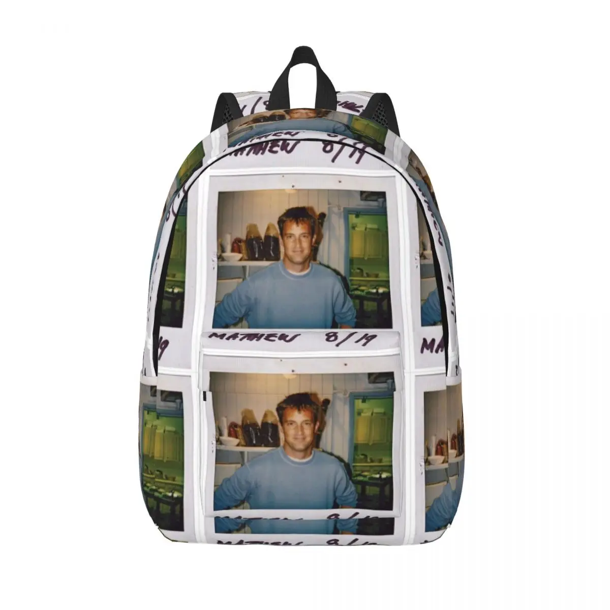 

Rip Matthew Perry Backpack for Men Women Teenage Student Work Daypack College Canvas Bags Outdoor