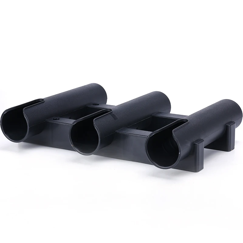 Deluxe Marine Fishing Rod Stand Set, Three-Piece Plastic Holder