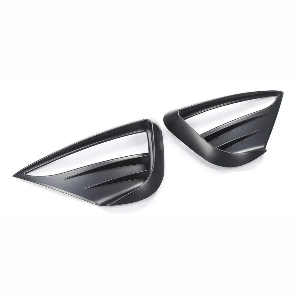XVIP Nebel Lampe Wind Messer Spoiler Klinge Trim Für Tesla Modell Y 2021-23 Nebel Licht Schutzhülle Woof zahn ABS Dekoration – Detail 11