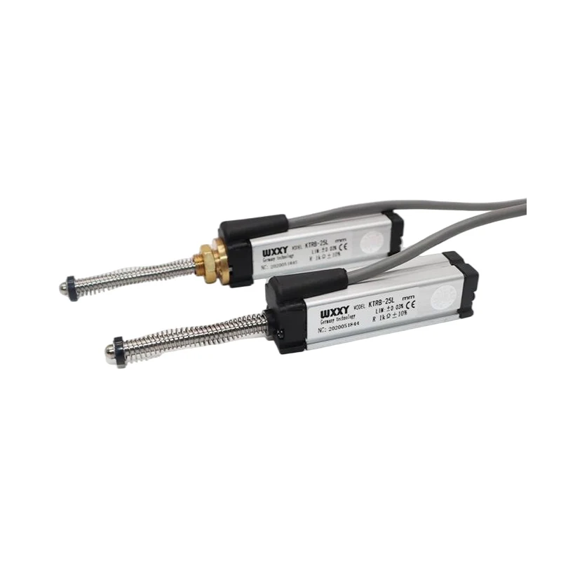 

Micro Linear Electronic Ruler Displacement Sensor Spring Self-reset High Precision 5-200mm